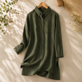 Women's Linen Hollow-Out Beach Shirt