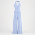 Women's Linen Vest & Trouser Co-ord Set